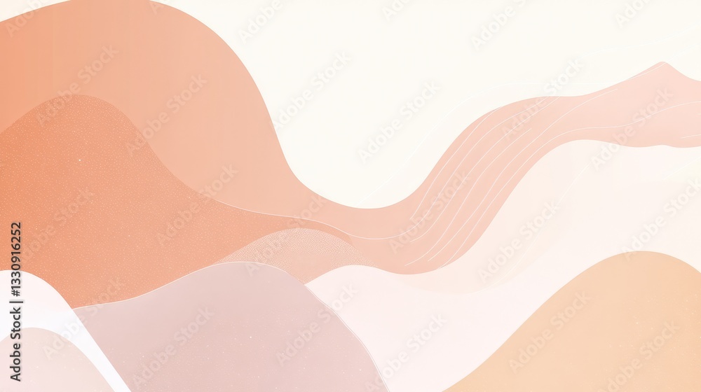 Poster light beige gradient background with subtle white sparkles, forming a clean and luxurious effect.