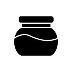 green tea glyph icon