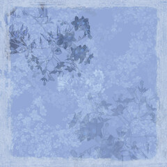 Frame floral seamless paper ornamental pattern fabric 