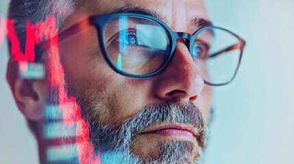 Futuristic Financial Analysis Immersive Data Visualization for Next-Gen Investors - Cutting-Edge Market Intelligence and Technological Decision Making