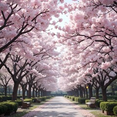 Obraz premium cherry blossom in spring