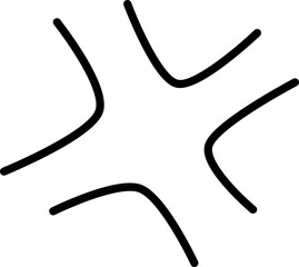 Doodle comic illustration.