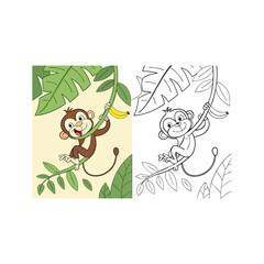 Kids Coloring Book For Amazon KDP 2-6 years