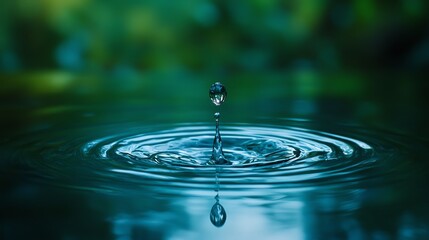 Every Drop Matters, World Water Day concept, saving water for environmental protection, water conservation, Earth Day impact, clean planet