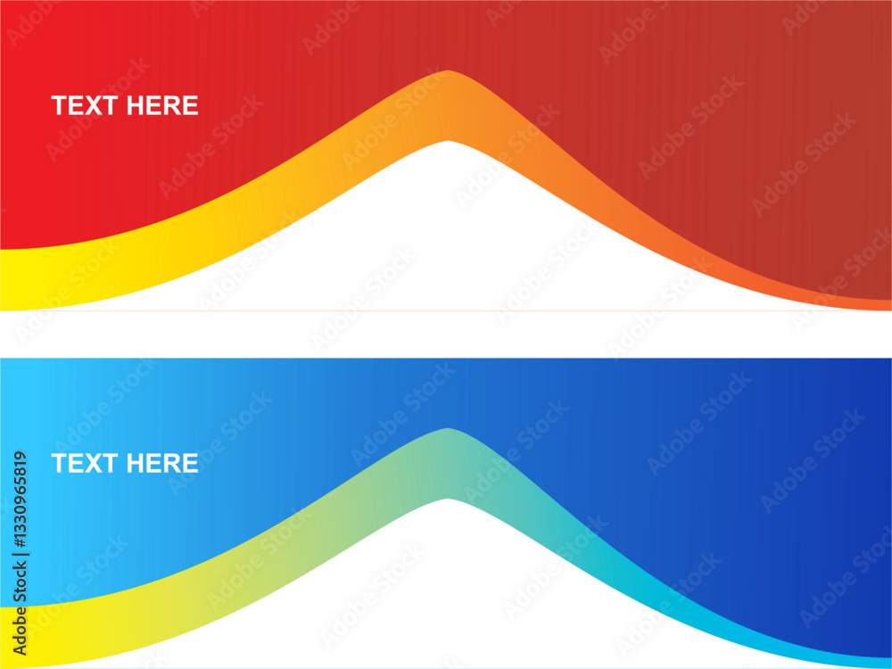 Poster abstract background vector design
