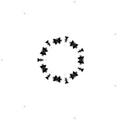 vector illustration of different arrows in an abstract background