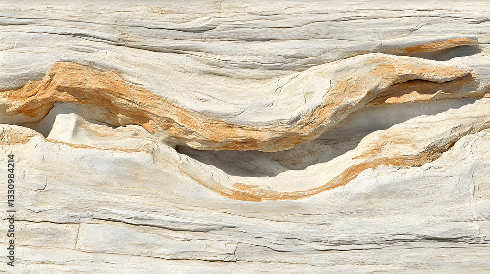 Poster striking abstract image of layered rock formations showcasing textures and colors. ideal for design 