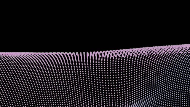 Puffed: Particle sphere color geometry shape object landscape abstract formation generative animation art generative technology Design Motion