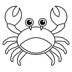 summer beach animal coloring pages on a white background.