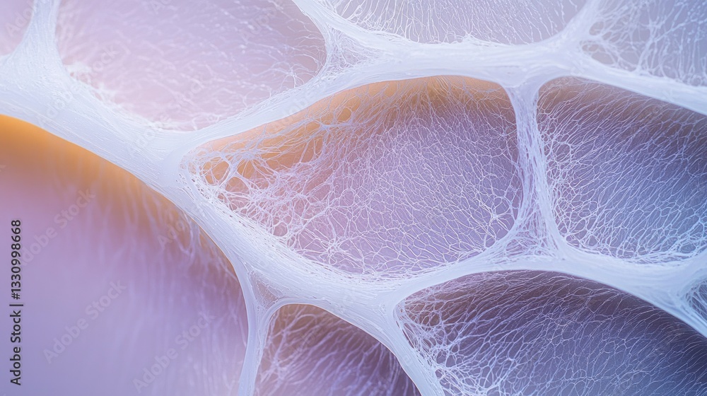 Poster microscopic network abstract texture intricate web bio structure science background