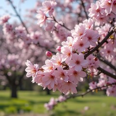 pink cherry blossom
