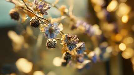 Delicate Floral Arrangement with Soft Focus Glow
