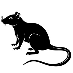 silhouette of a leopard