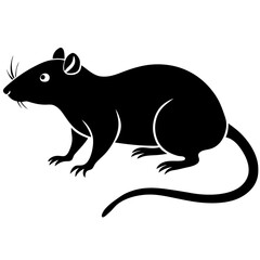 vector image of a mouse