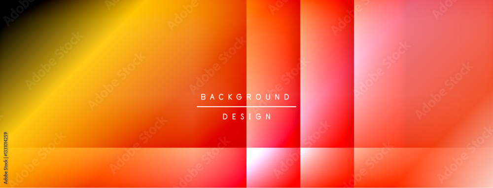 Aufkleber Colorful gradient with lines made of shadow and light. Creative background