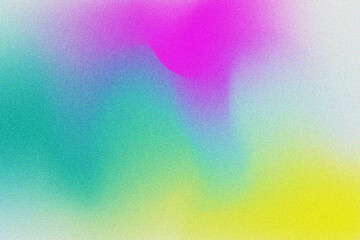 gradient noise grainy grungy background, retro vibe shine light bright and glow, spray texture color	