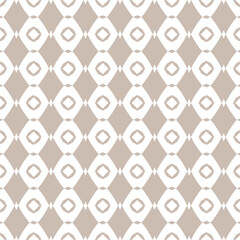 Seamless pattern with geometric waves. Endless stylish texture. Bold monochrome background. Linear woven grid.