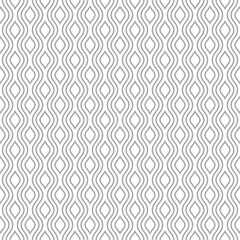 Vector wavy geometric diagonal fabric with seamless texture. Grey, white background.