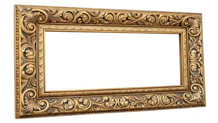 antique gold picture frame