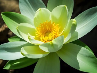 Obraz premium water lily in the pond