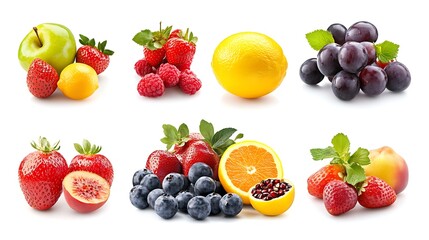 A Vibrant Collection of Fresh Fruits