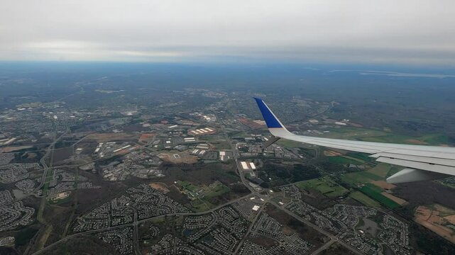 Fly 0210 Timelapse Phoenix Arizona Dulles Virginia