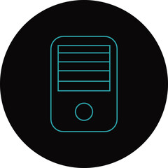Electronic Device Outline Icon