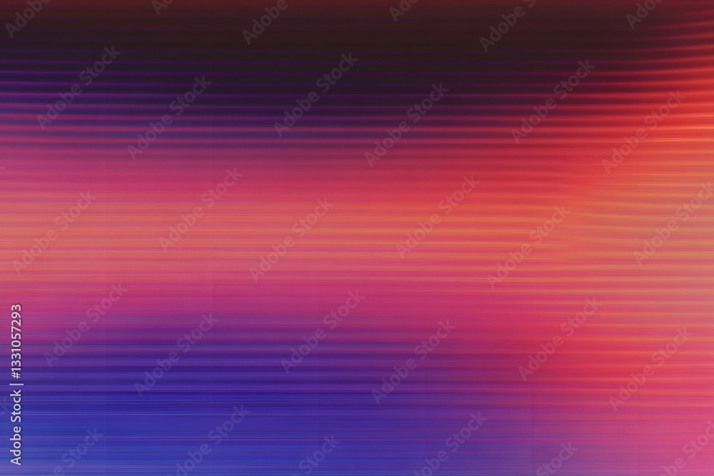 Poster a colorful blurred abstract background featuring horizontal stripes in layers