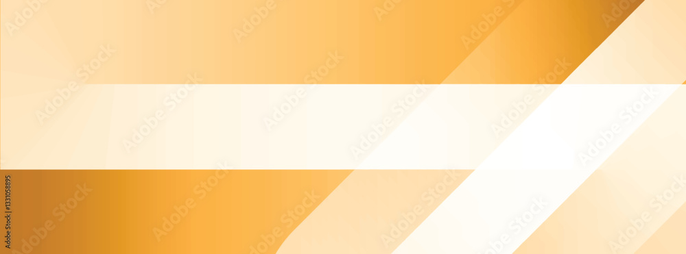 Poster orange gradient abstract geometric background with copy space