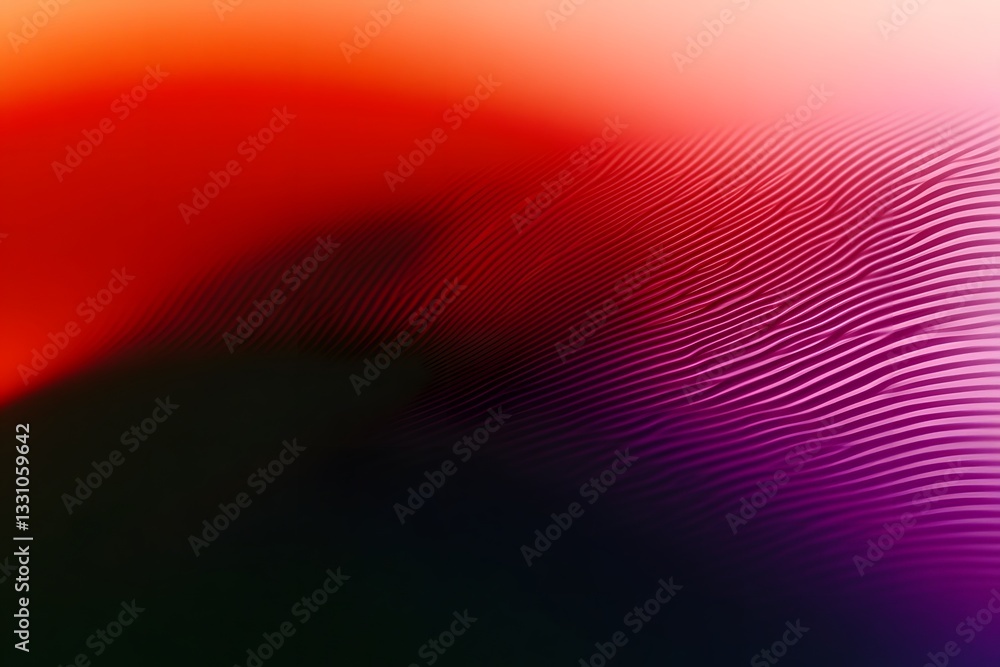 Aufkleber a colorful abstract background depicting waves and smooth transitions of hue