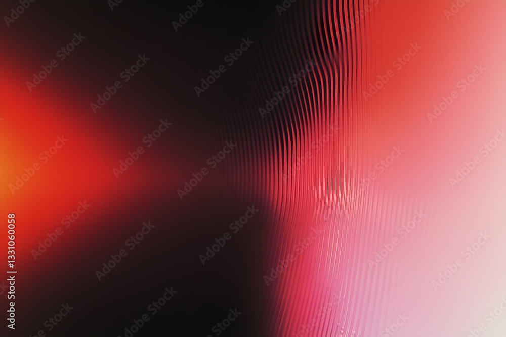 Poster abstract image showing layers of colors and subtle lined patterns