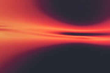 Obraz premium Abstract digital artwork portraying bands of warm colors in motion