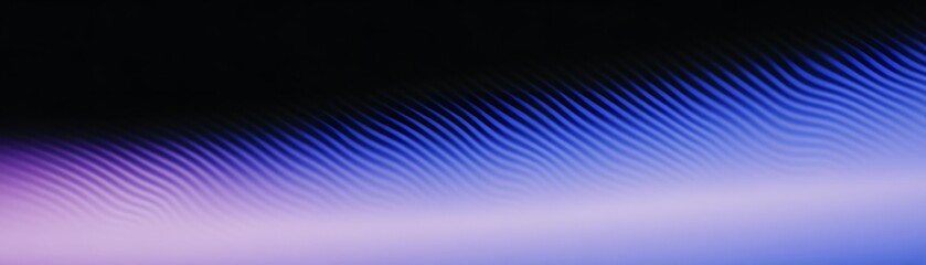 Abstract Wave Patterns Featuring Gradient Colors of Blue Purple And Black