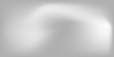 Silver foil background with metal mirror texture. Chrome gradient surface with light l arts modern grey