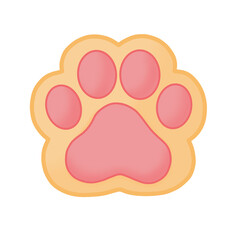 Dog and cat paws