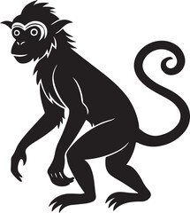 A Moment of Grace in the Monkey's Silhouette