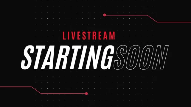 Live stream starting soon animated intro livestream twitch  display picture 1