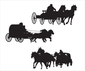Chuckwagon Racing svg, Driving Horse svg, Chuckwagon Racing Silhouette, Cowboy Svg, Wagon svg, Chuckwagon svg