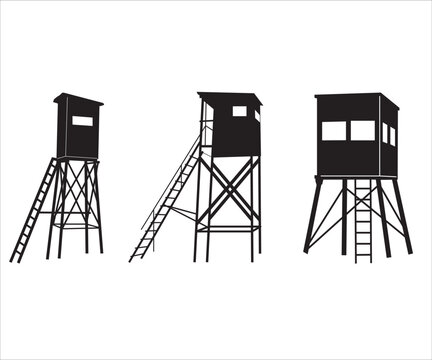 Deer stand svg, Deer Stand Vector, deer hunting, Hunting Blind SVG, Hunt Life svg, Outdoor Hunt svg, tree stand svg