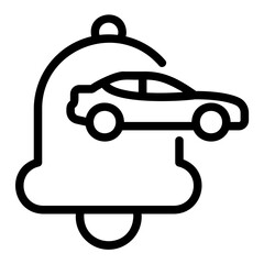 car Line Icon