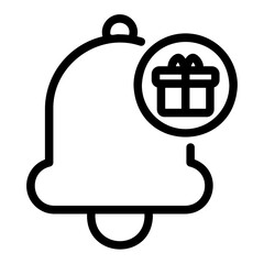gift Line Icon