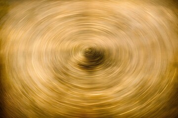Golden Circular Abstract Texture Design
