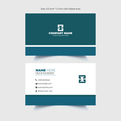 Business Card Design A Modern and Professional Corporate Template
