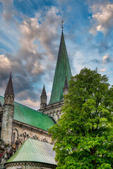 Nidaros Cathedral is the name given to the Lutheran cathedral in Trondheim, Norway, a city that was known in the Middle Ages as Nidaros