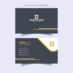 Modern and Professional Business Card Design
