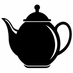 teapot isolated on white