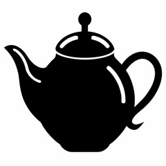 teapot isolated on white