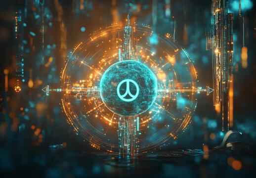 A futuristic 3D concept illustration featuring diverse cultures uniting for a better tomorrow, symbolizing various international days with glowing Earth, peace symbols, sustainability, and innovation.