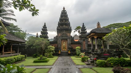 Fototapeta premium Bali Temple. 