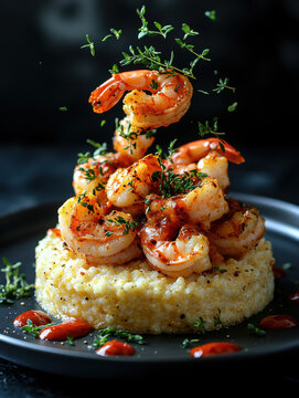 Spicy Shrimp and Grits